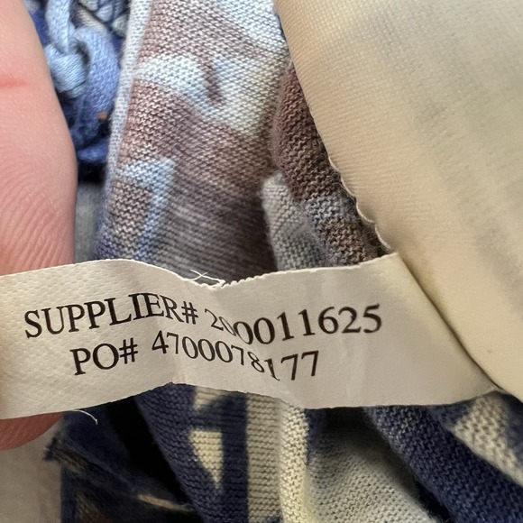 Ralph Lauren Denim & Supply Shirt Women's Petite Small Blue Red‎ Aztec Native - Picture 9 of 9